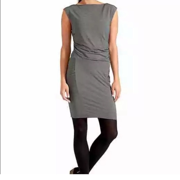 ✨HP!✨Athleta grey wool jersey knit dress - Picture 5 of 5